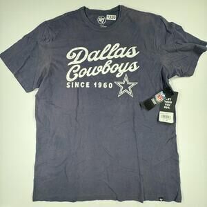 Dallas Cowboys Shirt Mens Large Blue NFL Football '47 Since 1960 Graphic Tee